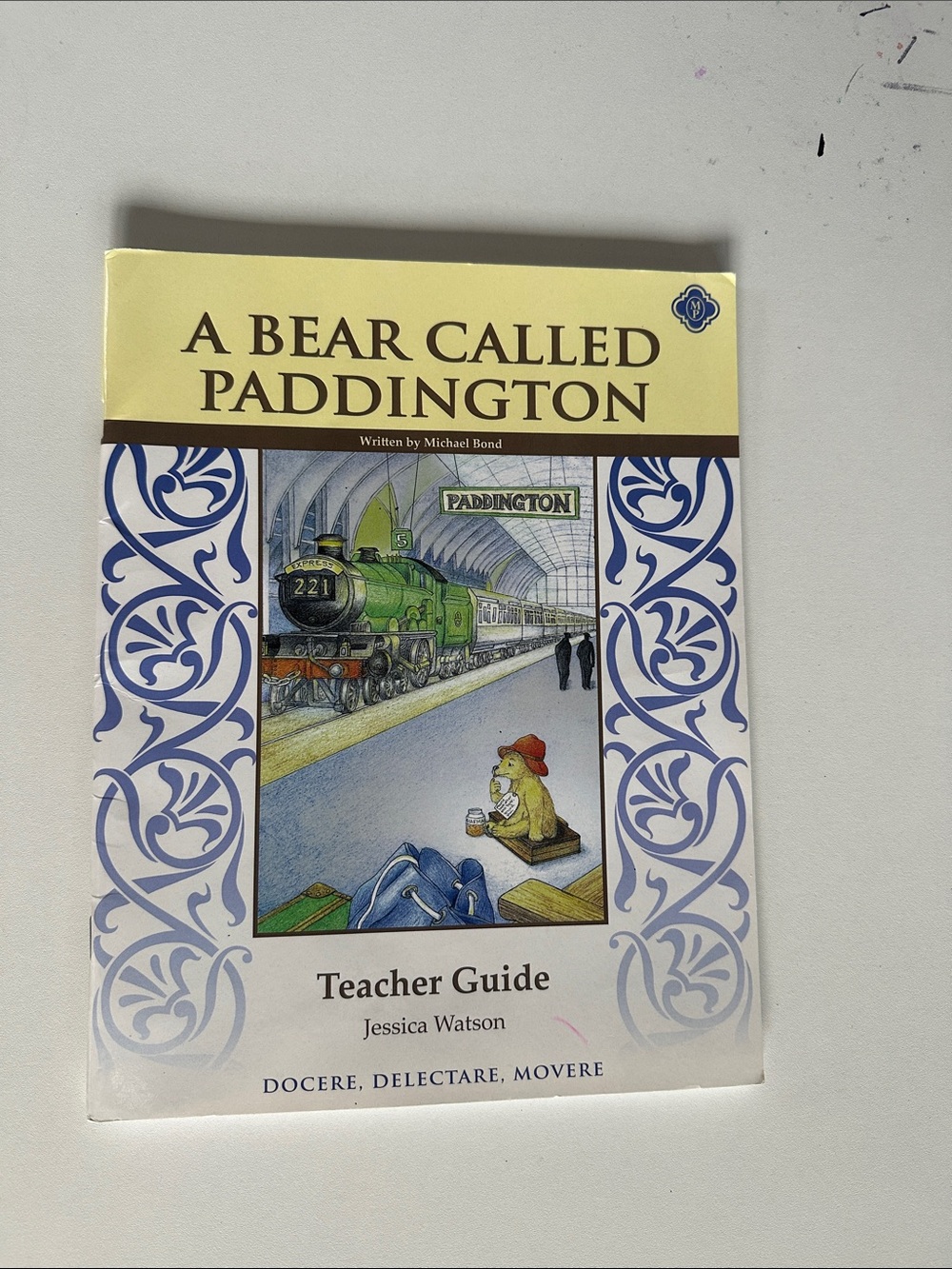 A Bear Called Paddington Teacher Guide - Cream, Blue, Green